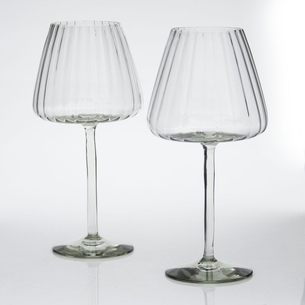 Optic Flat Based Vulindlela Red Wine Glass 