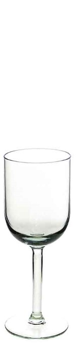 PU1 - Pear Drop Straight Stem White Wine Glass