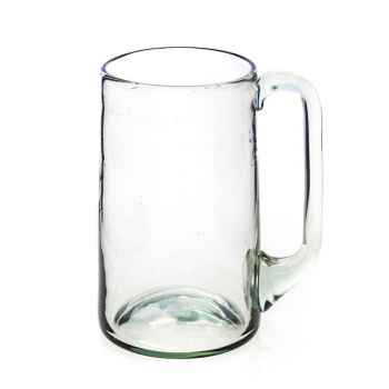 Large Beer Mug With Glass Handle