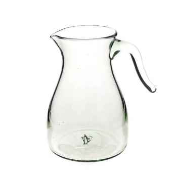 Large Jug With Glass Handle