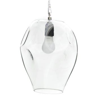 Large Organic Glass Light Pendant