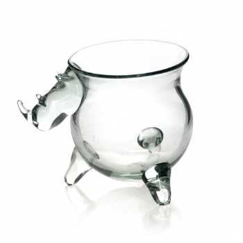 Medium Potjie Pot With Rhino Head