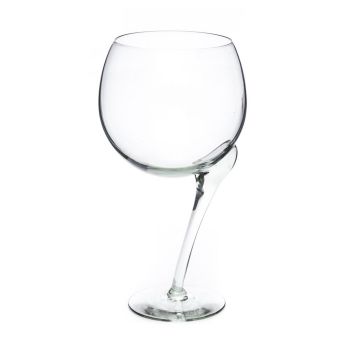 Crooked Stemmed Extra Large Wine Glass