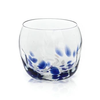 Utopia Organic Indented Short Tumbler With Colour Flecks