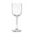 Pear Drop Straight Stem White Wine Glass