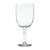 Pear Drop Straight Stem Red  Wine Glass